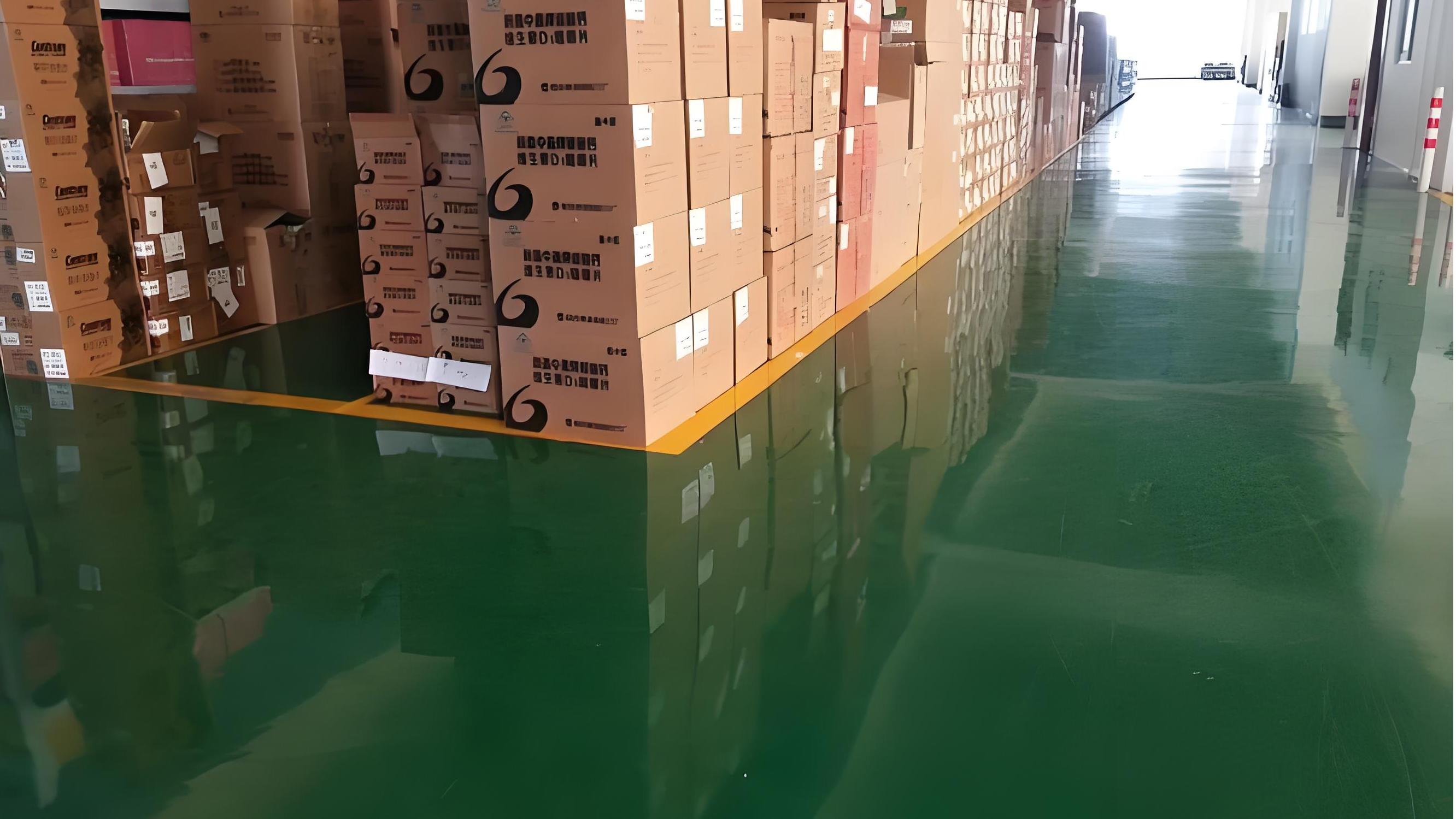 ​电商快消品仓库地面如何耐磨抗压？富莱德地坪漆方案详解