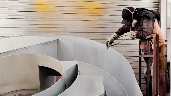 富莱德耐高温漆直面180℃热浪，为卸料箱披上防护铠甲