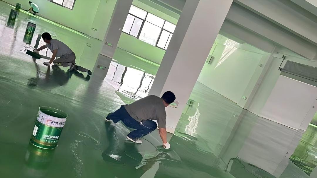 化工厂车间地面环氧地坪漆的成功应用